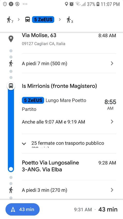 Hotel Mari Pintau Cagliari Esterno foto